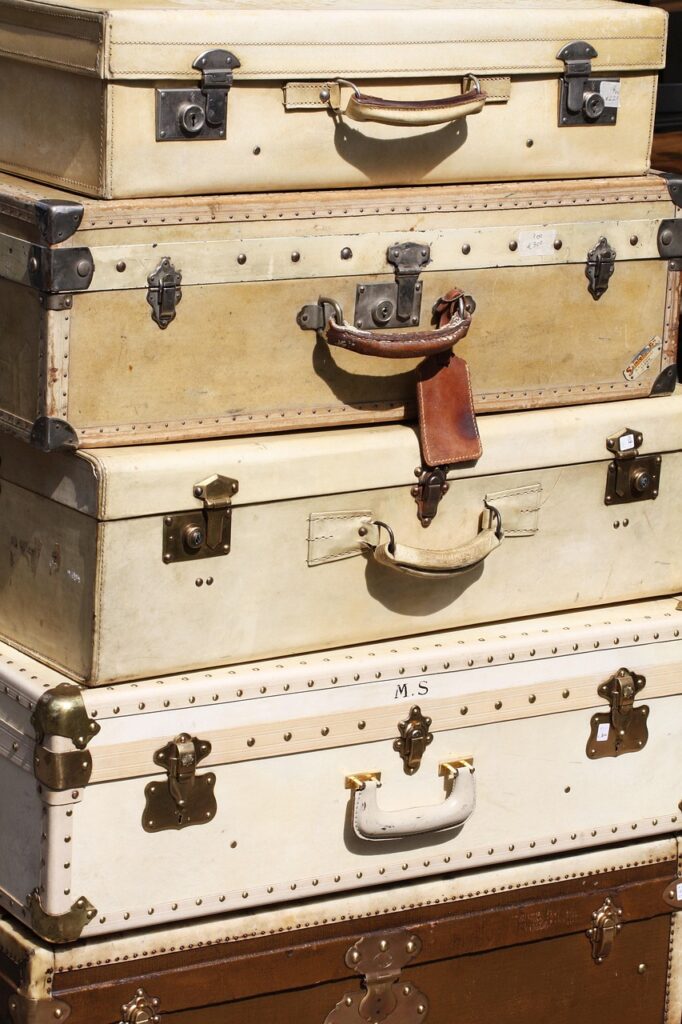 suitcases, trips, france, paris, saint-ouen market, suitcases, paris, paris, paris, paris, paris